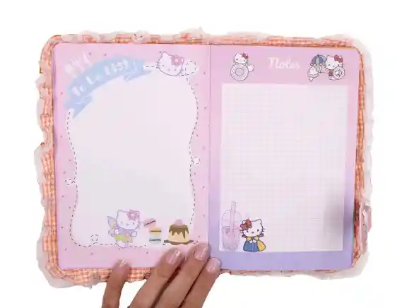 Agenda Tipo Planeador Sin Fecha De Hell Kitty Ref 1