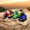 Colección De Juguetes De Fricción Kit 9 Carros Paw Patrol