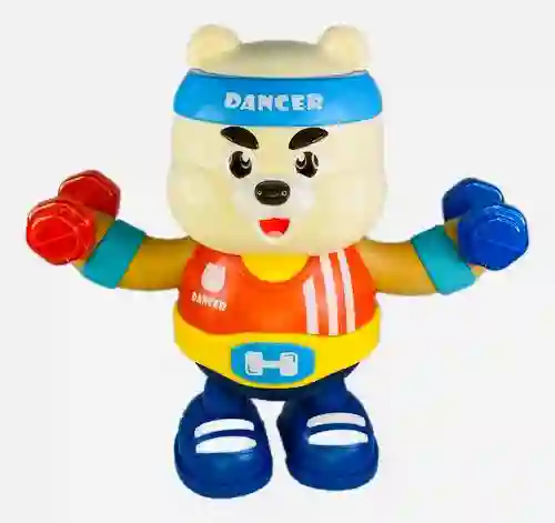 Oso Musical Con Sonido Y Luz Bailando, Juguete Para Niños