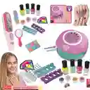 Set Juguete Para Uñas Y Cabello Para Niñas Kit 2 En 1