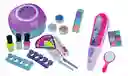 Set Juguete Para Uñas Y Cabello Para Niñas Kit 2 En 1