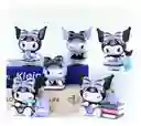 Set Juguetes Muñecos Figuras Kuromi Coleccionables X 6