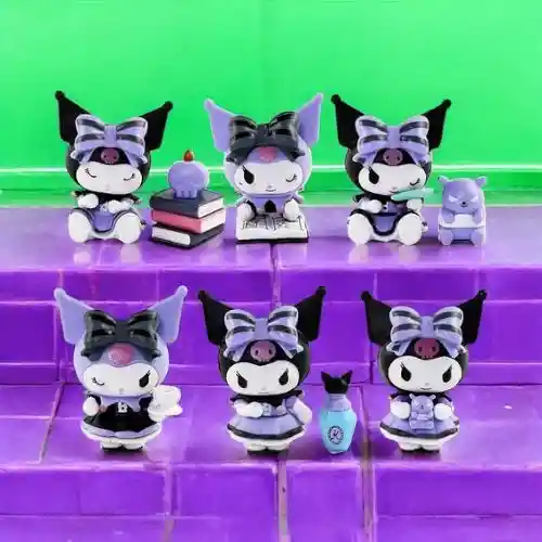 Set Juguetes Muñecos Figuras Kuromi Coleccionables X 6