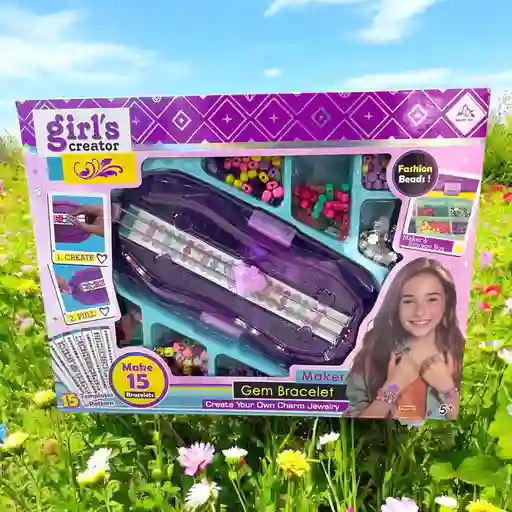 Máquina Juguete Infantil Para Armar Pulseras