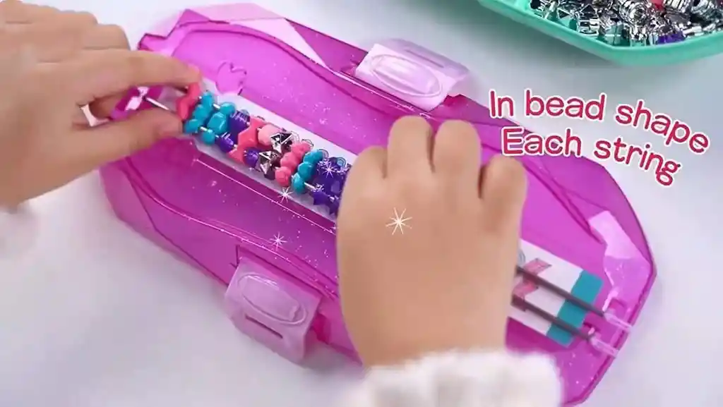 Máquina Juguete Infantil Para Armar Pulseras