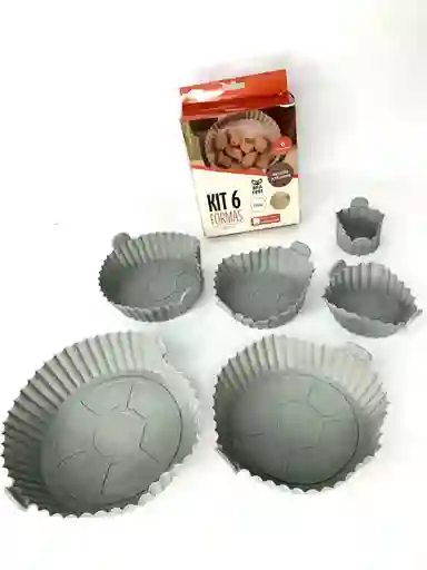 Set De Siliconas X6 Para Freidora