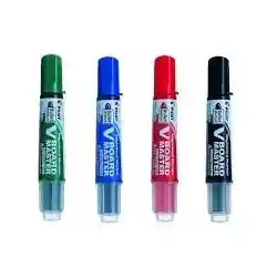 Marcador Pilot Board Para Tablero Por Unidad Colores Negro, Azul, Rojo Y Verde.