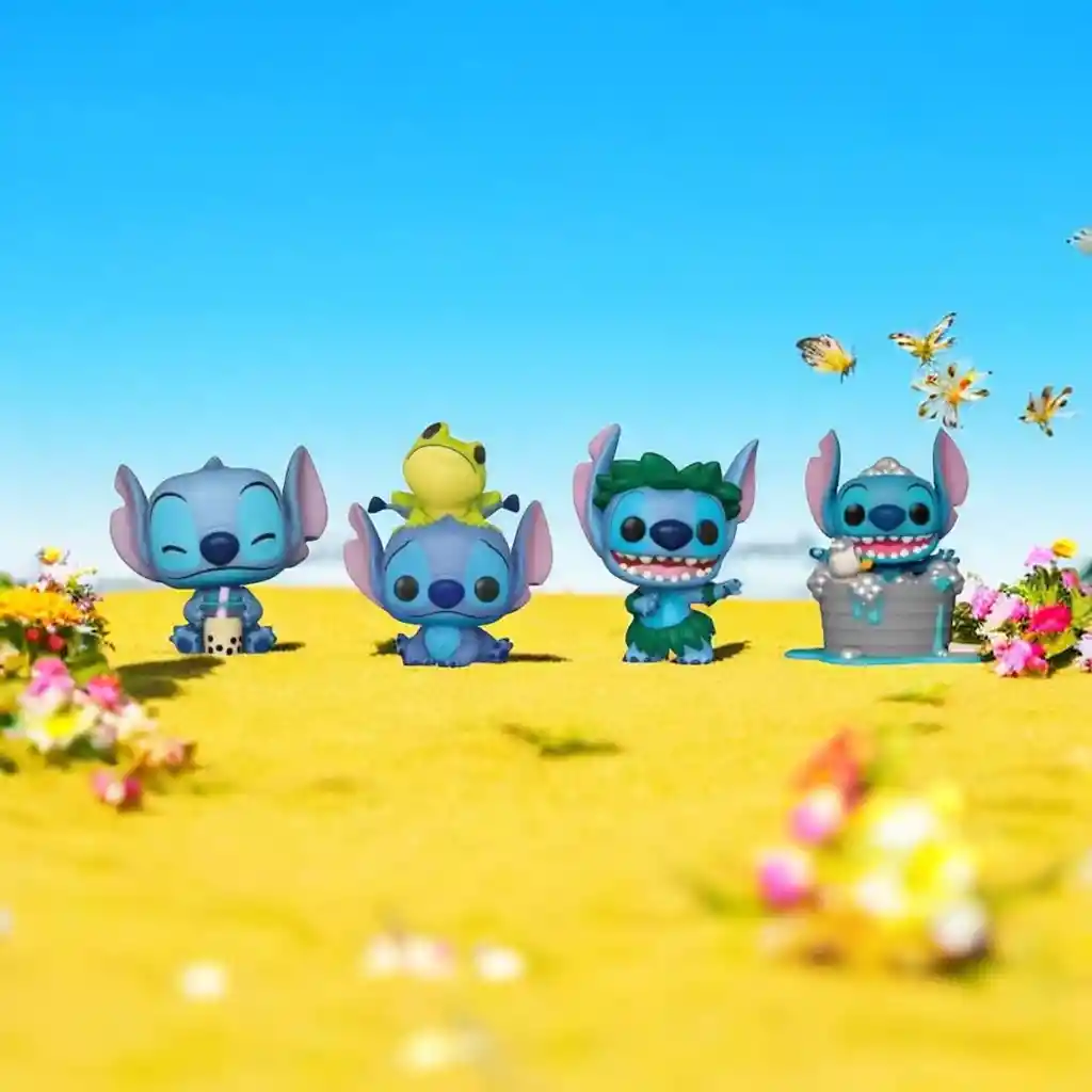 Set Juguetes Muñecos Figuras Stitch Coleccionables
