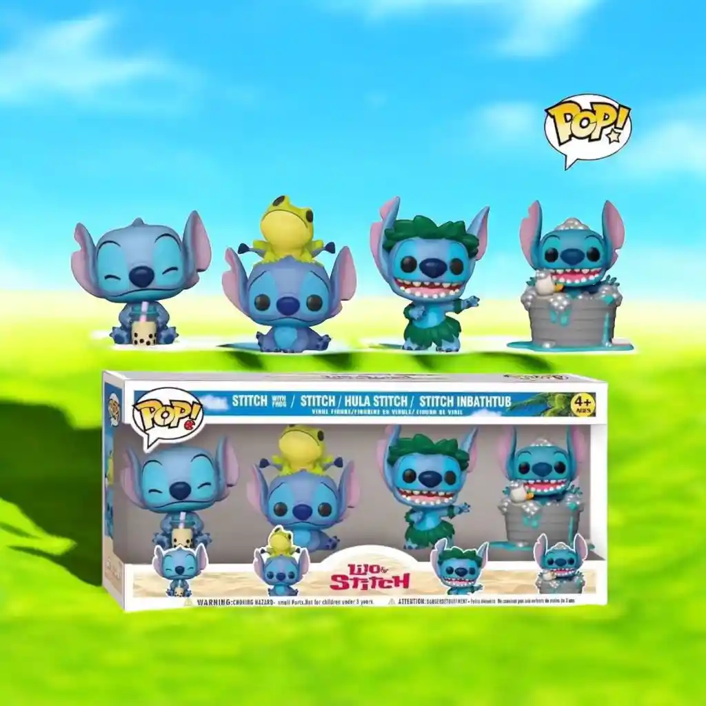 Set Juguetes Muñecos Figuras Stitch Coleccionables