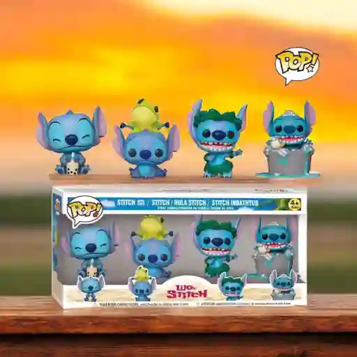 Set Juguetes Muñecos Figuras Stitch Coleccionables