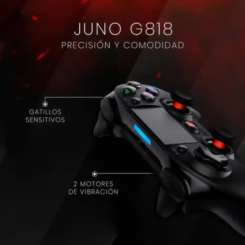 Control Joystick Compatible Con Pc / Ps3 / Ps4 Redragon Juno