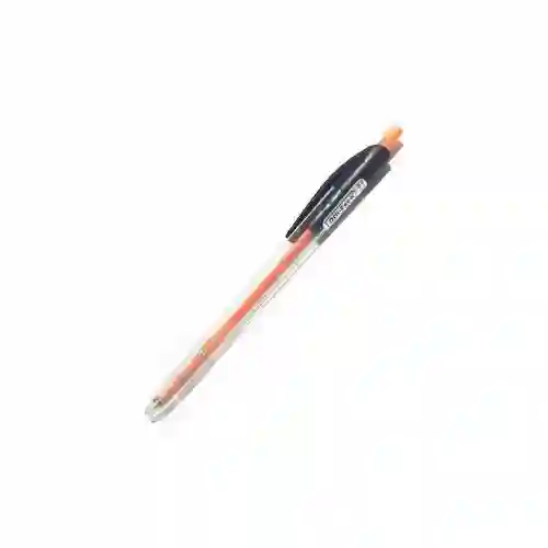 Esfero Offi Esco Retractil Oe-052f 0.7mm Negro - Rojo - Azul Por Unidad