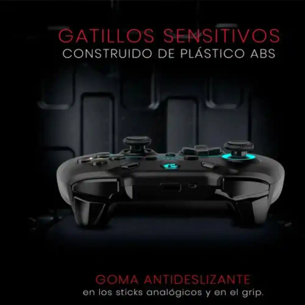Control Mando Joystick Inalambrico Pc Redragon Harrow Pro G8