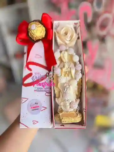 Cajita Virgen Rosse