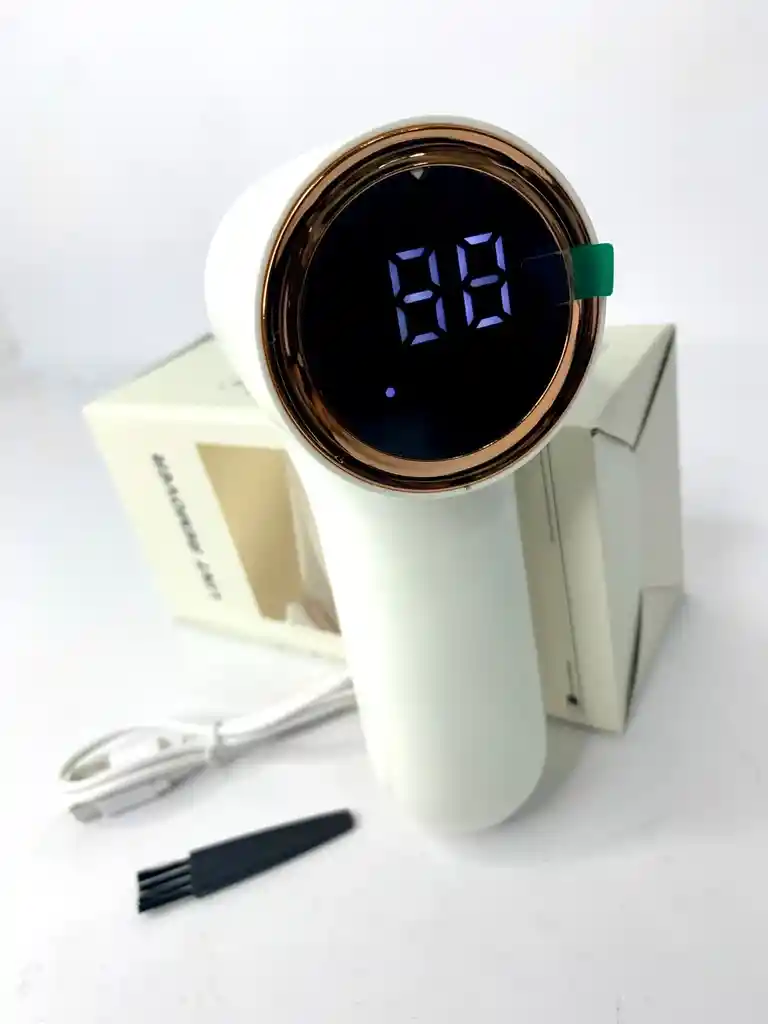 Removedor Quita Motas Electrico Con Pantalla Digital Y 4 Niveles De Velocidad