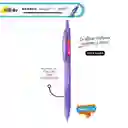 Bolígrafo Semi Gel 0.7 M Retráctil Cuerpo Pastel Tinta Negra Por Unidad
