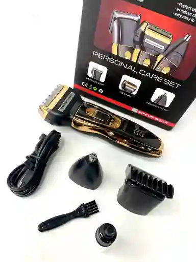 Maquina Afeitadora Electrica Recargable Portatil 3 En 1 Geemy 595