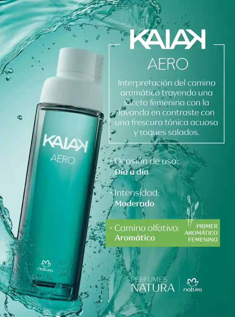 Kaiak Aero Natura Para Mujeres