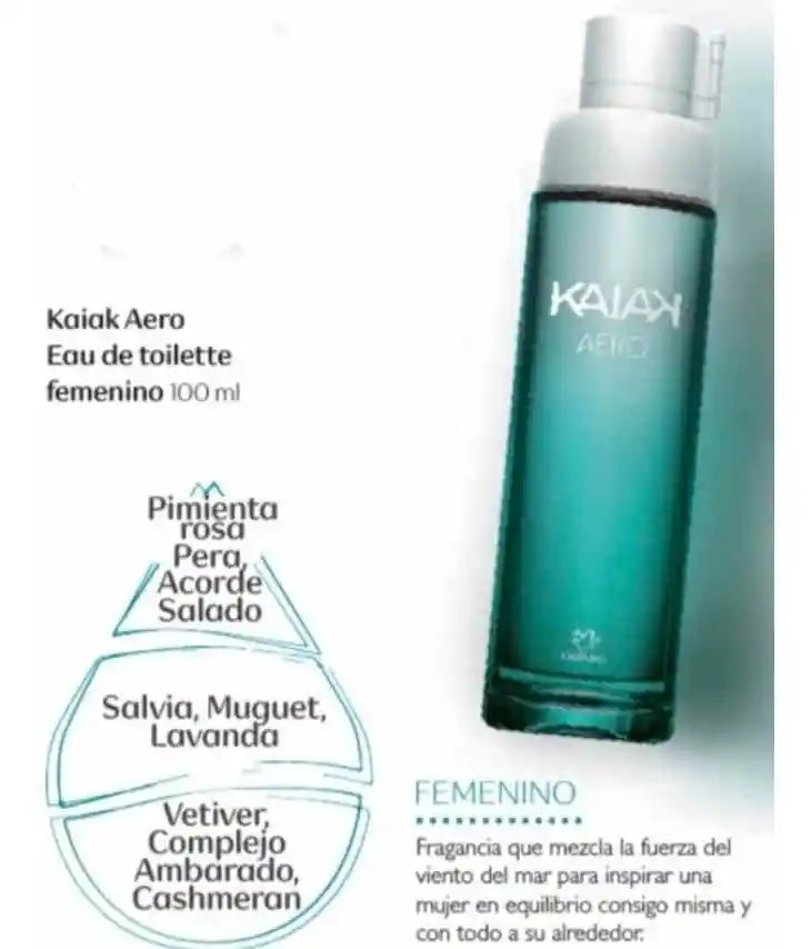 Kaiak Aero Natura Para Mujeres
