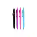Boligrafo Kiut Lila – Morado- Rosado Azul 0.7