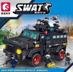 Bloque De Construcción Lego Escuadrón De Policía 1145 Pcs