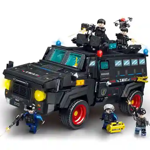 Bloque De Construcción Lego Escuadrón De Policía 1145 Pcs
