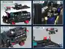 Bloque De Construcción Lego Escuadrón De Policía 1145 Pcs