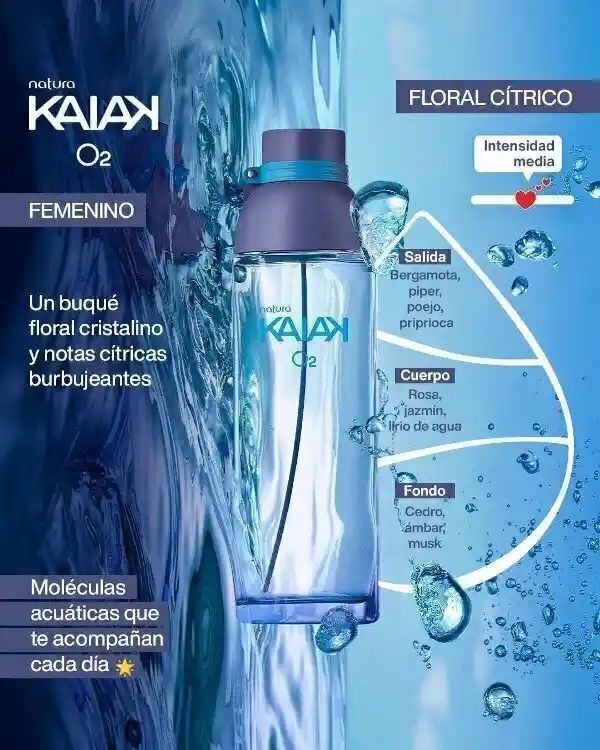 Kaiak O2 Eau De Toilette Femenino 100 Ml