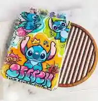 Cuaderno 5 Materias Stitch Con Separadores Plasticos Ref 4