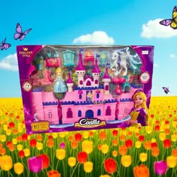 Casa De Muñecas De Armar Niñas Castillo Juguete Luces Sonido
