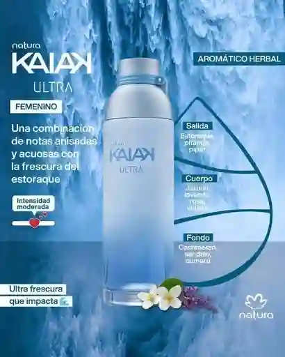 Kaiak Ultra Feminino Natura Para Mujeres