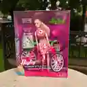 Muñeca Harley Tipo Barbie Bicicleta Articulada Con Sonido Y Accesorios