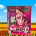 Muñeca Harley Tipo Barbie Bicicleta Articulada Con Sonido Y Accesorios