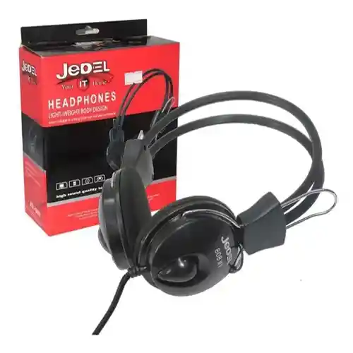 Diadema Jedel De Cable Con Microfono Integrado Ref: Jd-808