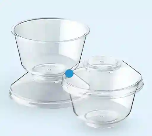 Copa Desechable Veneciana Plástica Transparente 5oz 148ml X20 Unidades