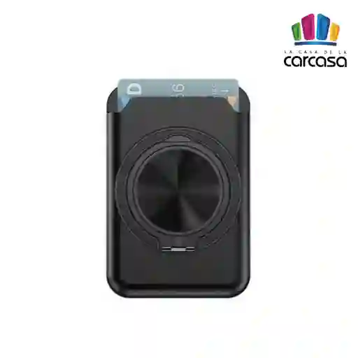 Billetera Wallet Magsafe Con Soporte 360 (negra)