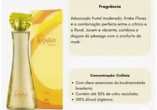 Kriska Flores Natura Para Mujeres