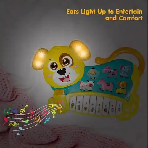 Piano Perrito Organeta Musical Para Bebe Niños Juguete