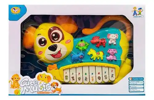 Piano Perrito Organeta Musical Para Bebe Niños Juguete