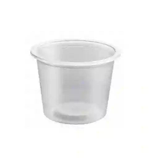 Copa Desechable Aguardientera Plástico Transparente 1.5oz X50 Unidades