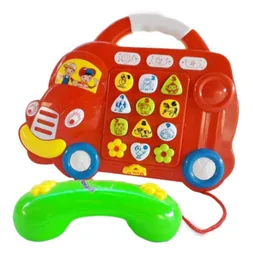 Telefono Bus Musical Juguete Bebes Con Luces Y Sonidos