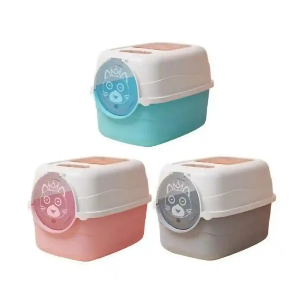 Arenero Cubierto Para Gato + Gratis Pala Mp-1279