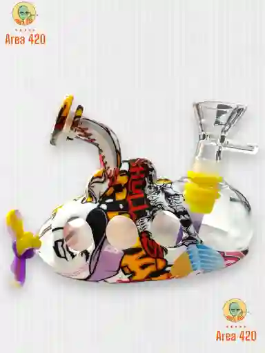 ¡sumérgete En La Diversión Con El Bong Submarino Psicodélico De Área 420!