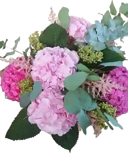 Flores Alma De Hortensias