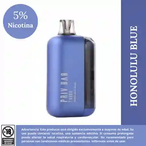 Vape 15.000 Puffs Honolulu Blue