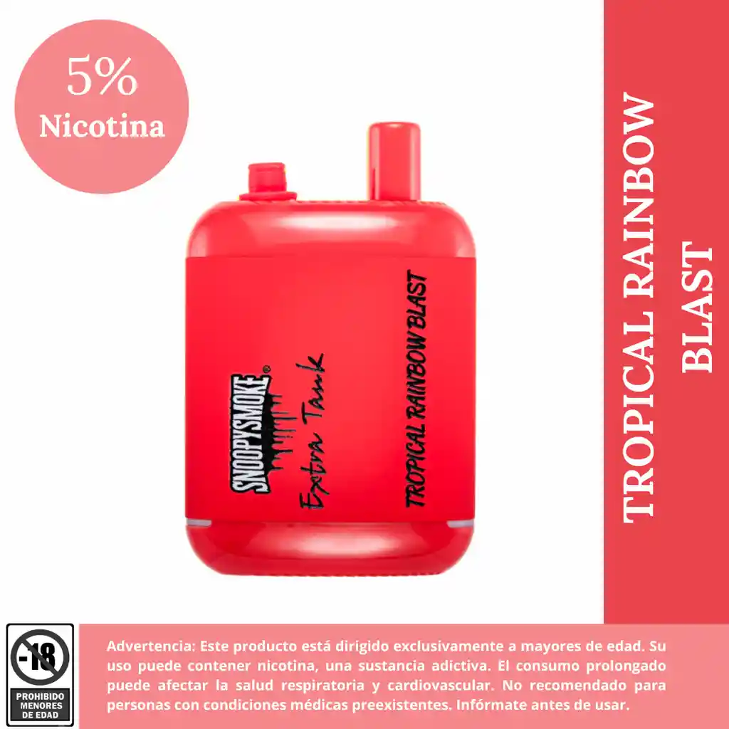 Vape 15.000 Puffs Tropical Rainbow Blast