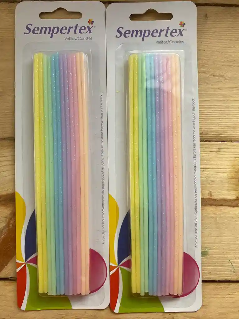 Velitas Magicas Sempertex 	pastel Surtido
