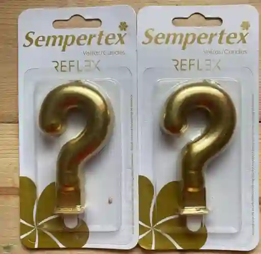 Vela #? ? ? Sempertex 	dorado