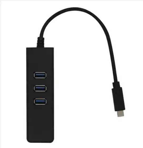 Convertidor Usb Tipo C Con 3 Puertos Usb Y Ethernet