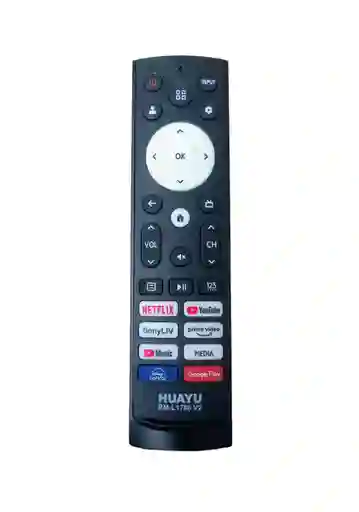 Control Remoto Hisense Smart Tv Rm-l1786 V2 (sin Comando De Voz)